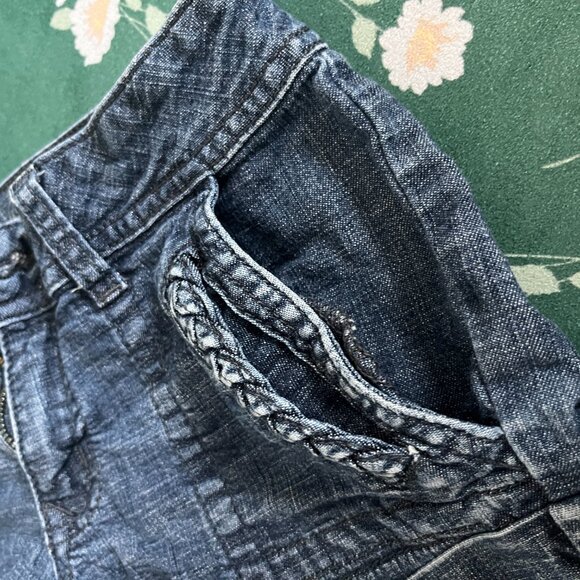 Summer Short Booty Shorts Denim Style Cotton Small Used Pre-owned - Picture 7 of 7